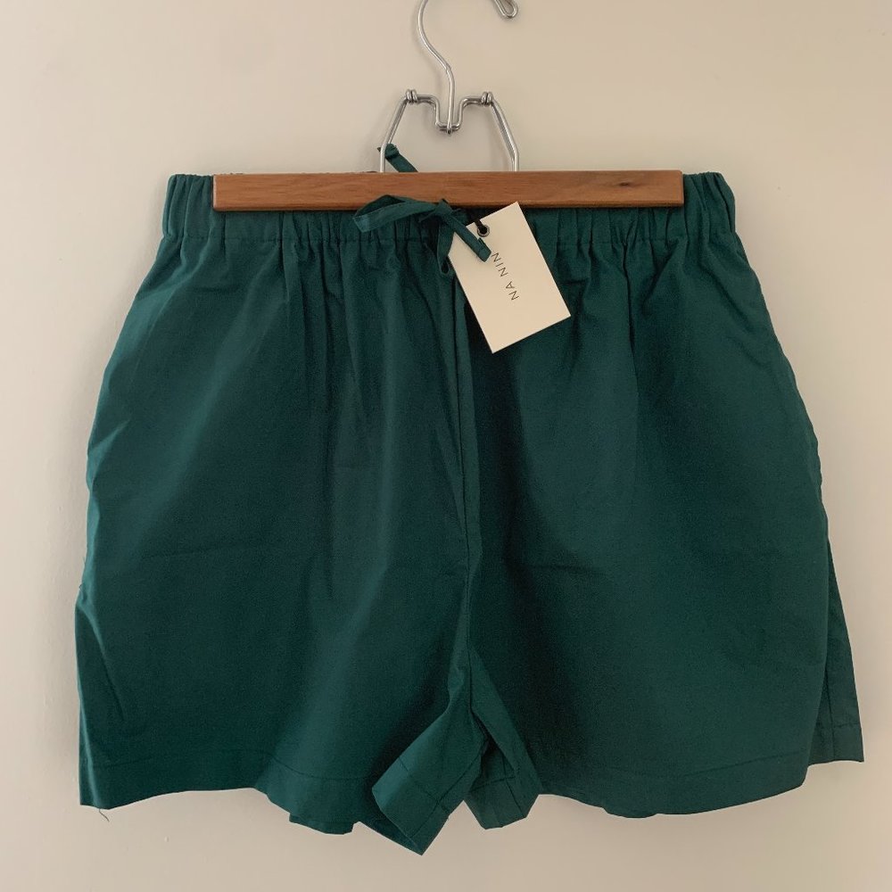 Na Nin | Cotton Poplin Shorts NWT